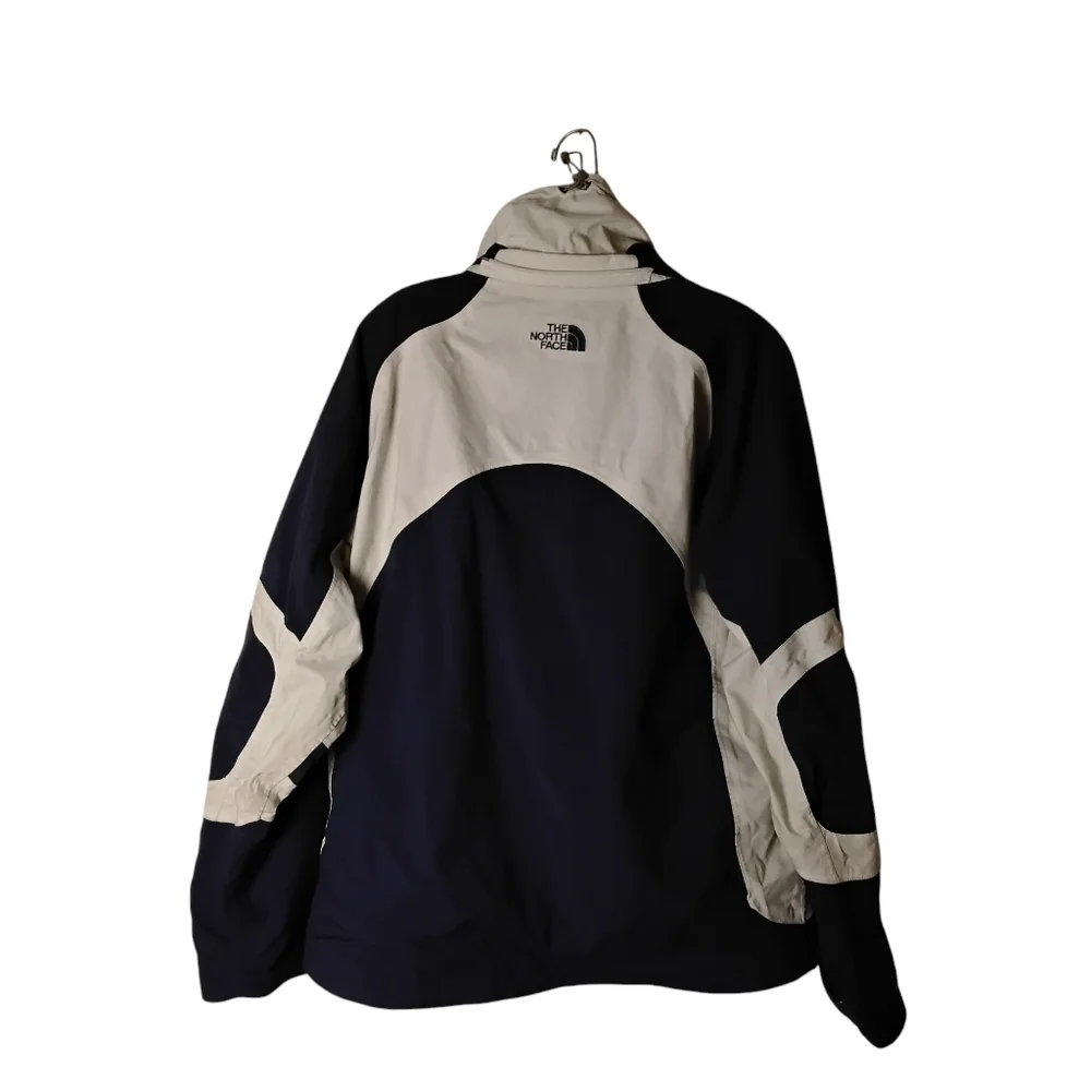 The North Face HyVent Men's M Ski Snowboard Outerwear Navy Beige Jacket